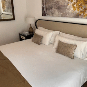 Hotel Valls de Valira a Os de Civis. Excepcional. Puntuación: 10. El personal es muy amable. En cuanto a la habitación, la cama era grande, la televisión también. Teníamos media pensión y la cena y el desayuno genial.